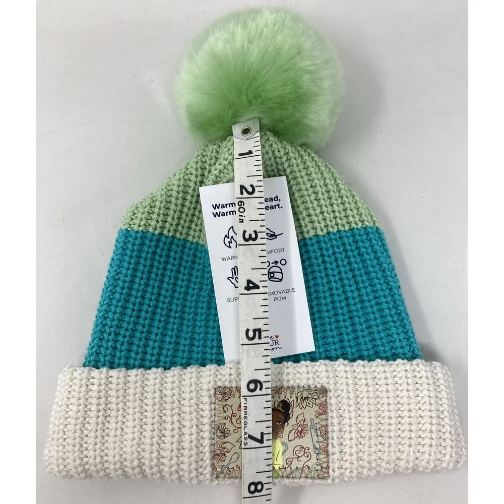 Disney X Love Your Melon Tiana Princess and the Frog Beanie Youth Teen‎ Size NWT